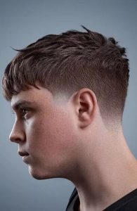 Crew Cut with Fade, Crew Cut with Fade haircut for men, Crew Cut with Fade hairstyle for men