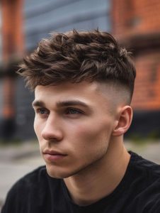 Textured Crop, Textured Crop haircut for men, Textured Crop hairstyle for men