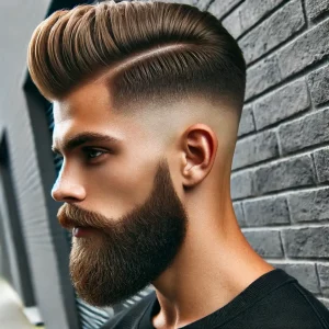 Slicked-Back Undercut, Slicked-Back Undercut for men