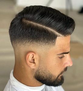 Side-Part Fade, Side-Part Fade haircut for men, Side-Part Fade hairstyle for men